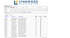 Desktop Screenshot of councilagendas.ci.lynnwood.wa.us