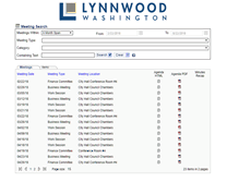 Tablet Screenshot of councilagendas.ci.lynnwood.wa.us